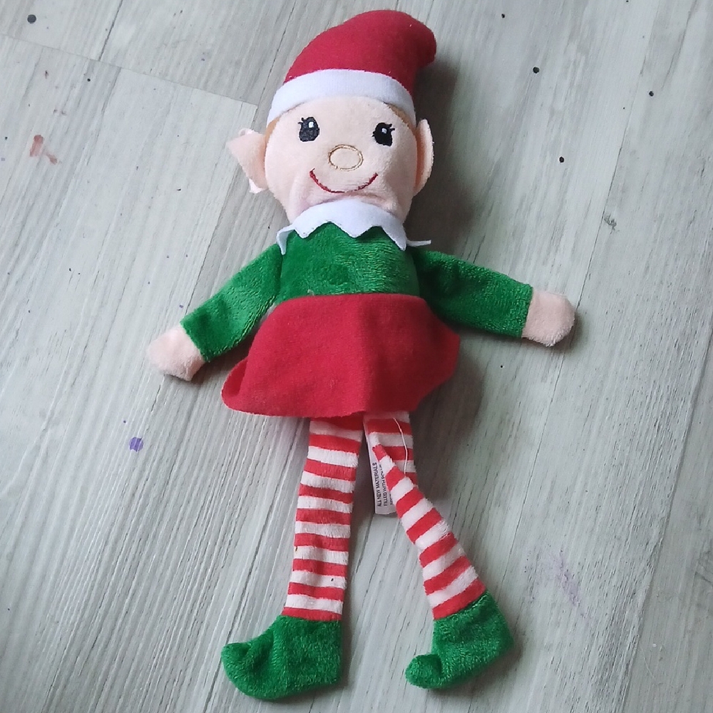 Festive Elf Plush Toy